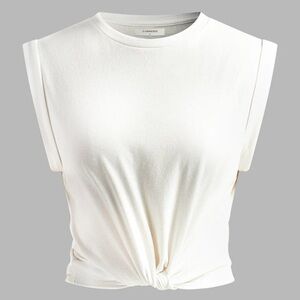 NWT Cotton Knotted Tshirt - small